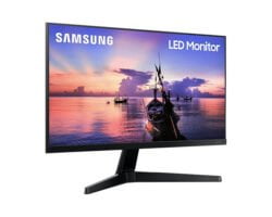 Samsung Monitor LED 24" IPS Full HD 1080p - Respuesta 5ms - 16:9 - HDMI, VGA - VESA 100x100 - Color Negro
