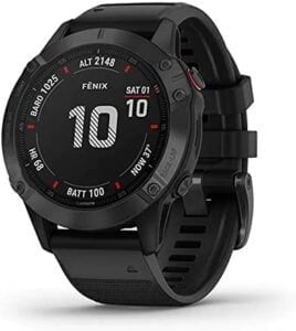 Garmin Fenix 6 Pro Reloj Smartwatch - Pantalla 1.3" - GPS, Bluetooth - Resistencia al Agua 10 ATM