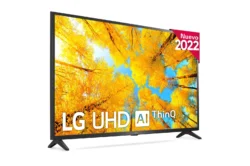 LG Televisor Smart TV 43" 4K UHD - WiFi, HDMI, USB 2.0, Bluetooth - VESA 200x200mm