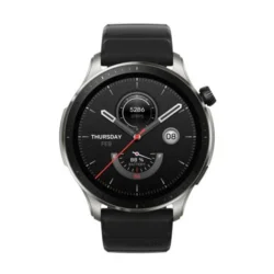 Amazfit GTR 4 Reloj Smartwatch - Pantalla Amoled 1.43" - Caja de Aluminio - Bluetooth 5.0 - Resistencia al Agua 5 ATM - Carga Magnetica - Color Negro