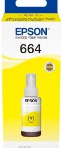 Epson T6644 Amarillo - Botella de Tinta Original C13T664440