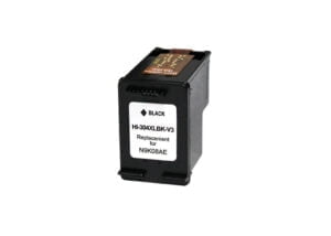HP 304XL V3 Negro Cartucho de Tinta Remanufacturado - Muestra Nivel de Tinta - Reemplaza N9K08AE/N9K06AE