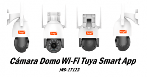 Cambra Domo Wi-Fi Tuya Smart App 1080p exterior 3.6mm detecció de moviment