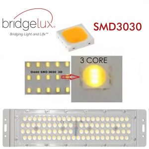 Mòdul LED 50W MAGNUM Bridgelux 136ºx78º + Xapa Acer
