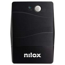 Nilox Premium Line Interactive 800 SAI 800VA 560W UPS - Funcion AVR - 2x Schukos - Proteccion Apagones y Perturbaciones de la Red Electrica