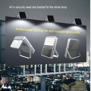 Focus Projector Exterior SOLAR Professional LED 100W - OSRAM XIP - 5700K - ALL IN ONE