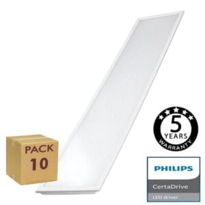 PACK 10 Panell LED 120x30 44W Philips CertaDrive